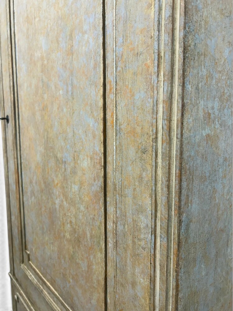 Antique Swedish Single-Door Wardrobe