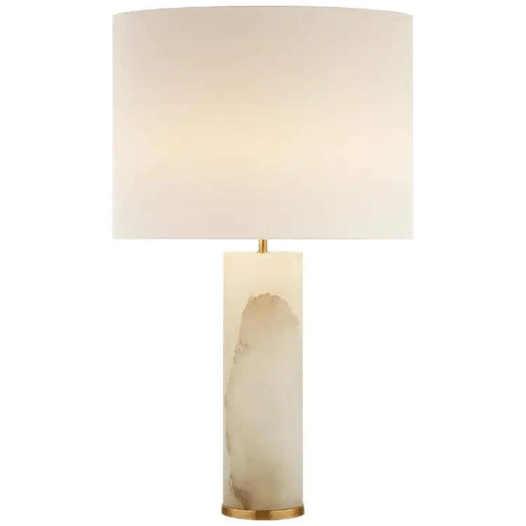 Lineham Table Lamp in Alabaster