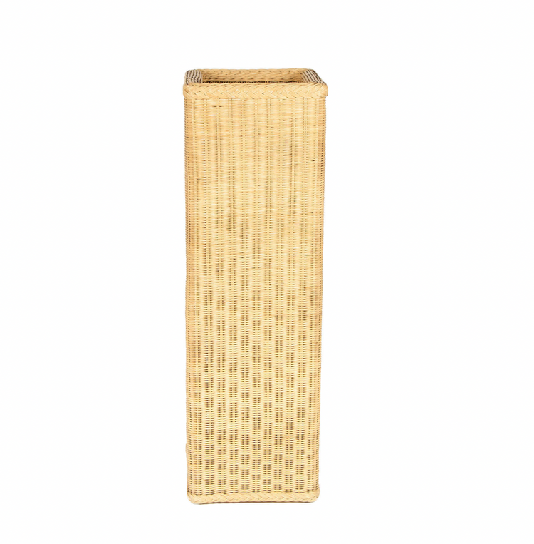 Fitrit Rattan Urn Planter & Pedestal Stand