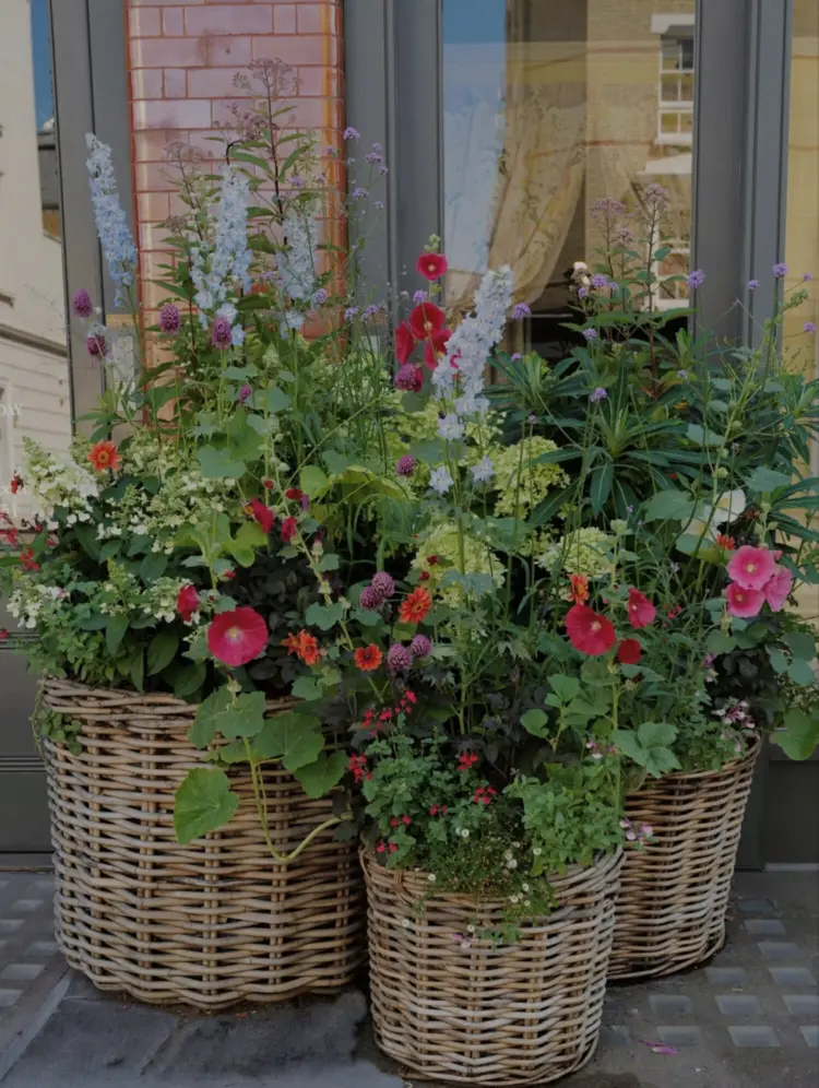 Utility Rattan Round Basket