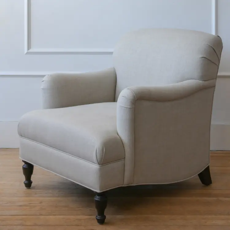 Cotswolds Chair by Gild & Co. in Solid Linen