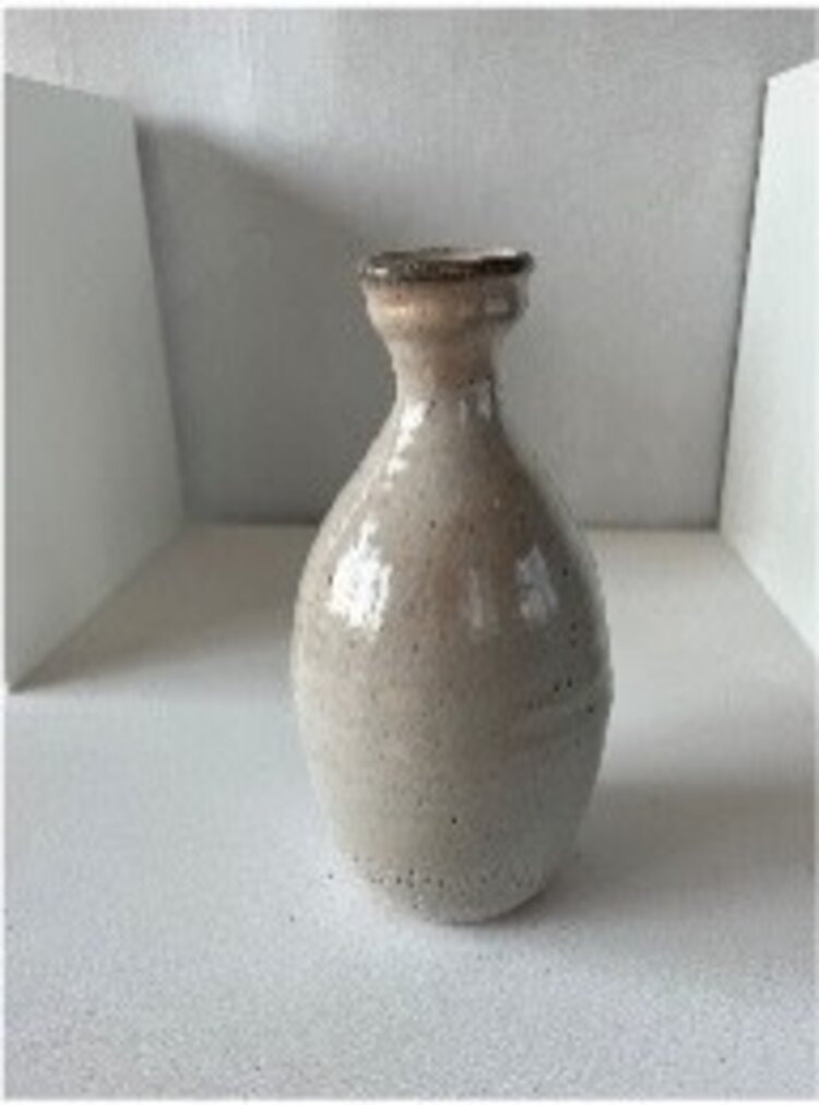 Christer Myrberg Pottery Bottle in Japanese Mingei Style