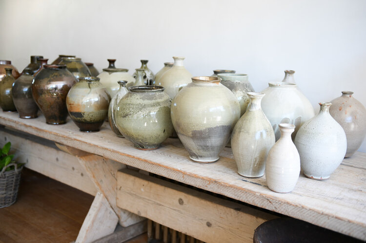 Christer Myrberg Large Round Vivid Glaze Pot