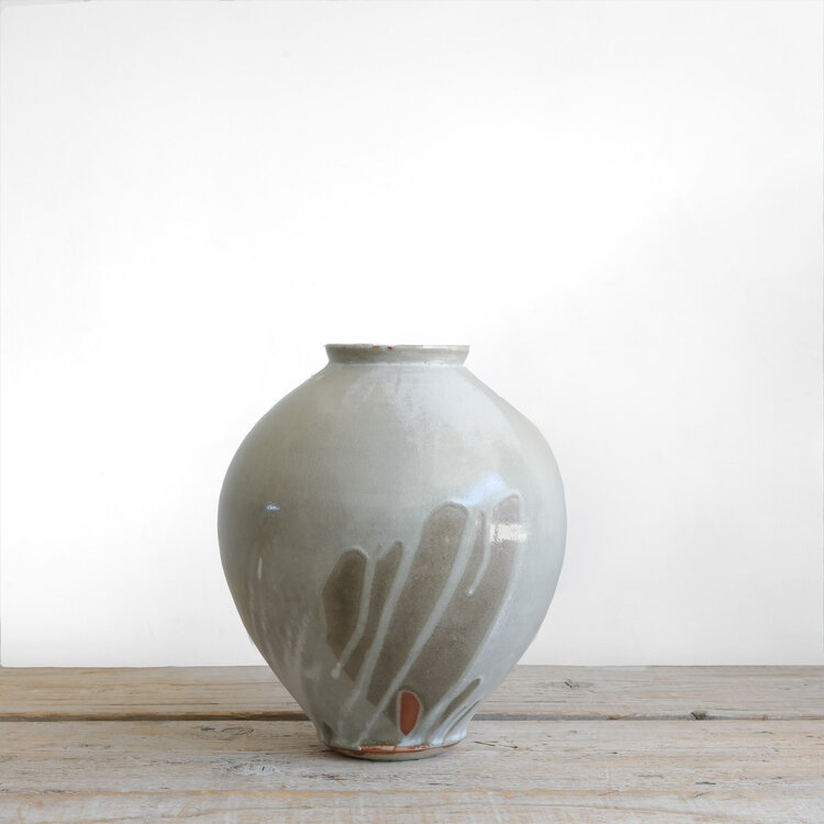 Christer Myrberg Large Round Moon Jar