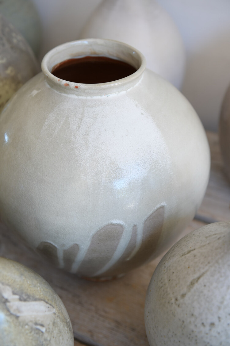 Christer Myrberg Large Round Moon Jar