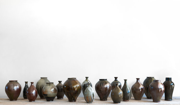 Christer Myrberg Landscape Glaze Vase
