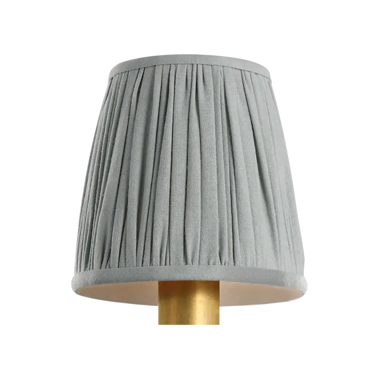 4" Pleated Clip shade