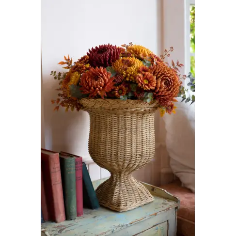 Fitrit Rattan Urn Planter (2 sizes)