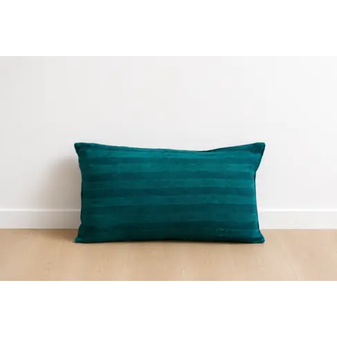 Emerald Green Stripe Cushion