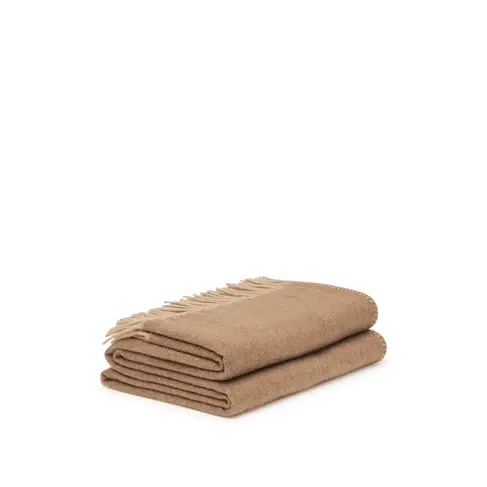 Melrose Two-Tone Cashmere Throw