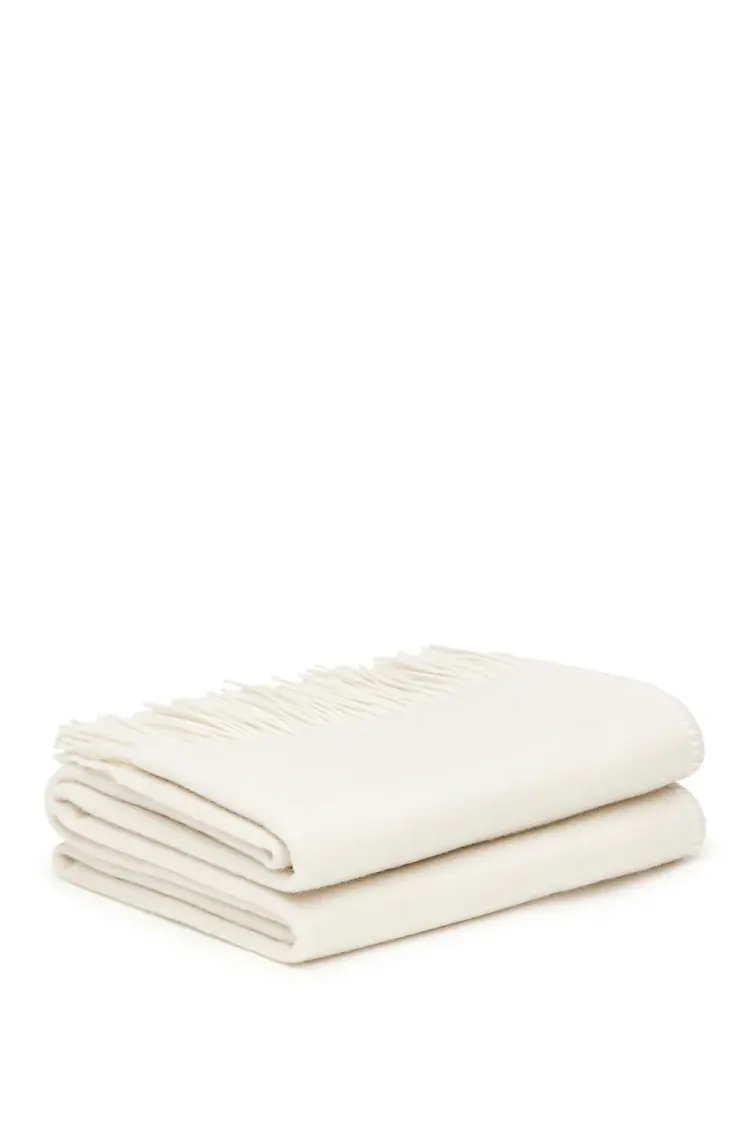 Melrose Two-Tone Cashmere Throw