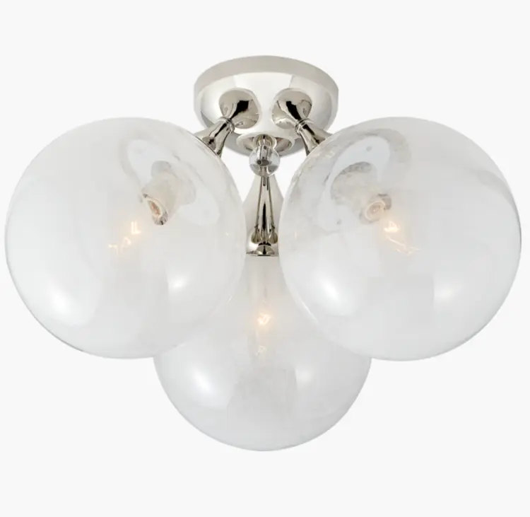 Cristol Flush Mount - single or triple or 43"