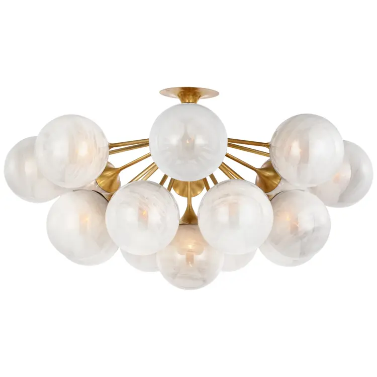 Cristol Flush Mount - single or triple or 43"