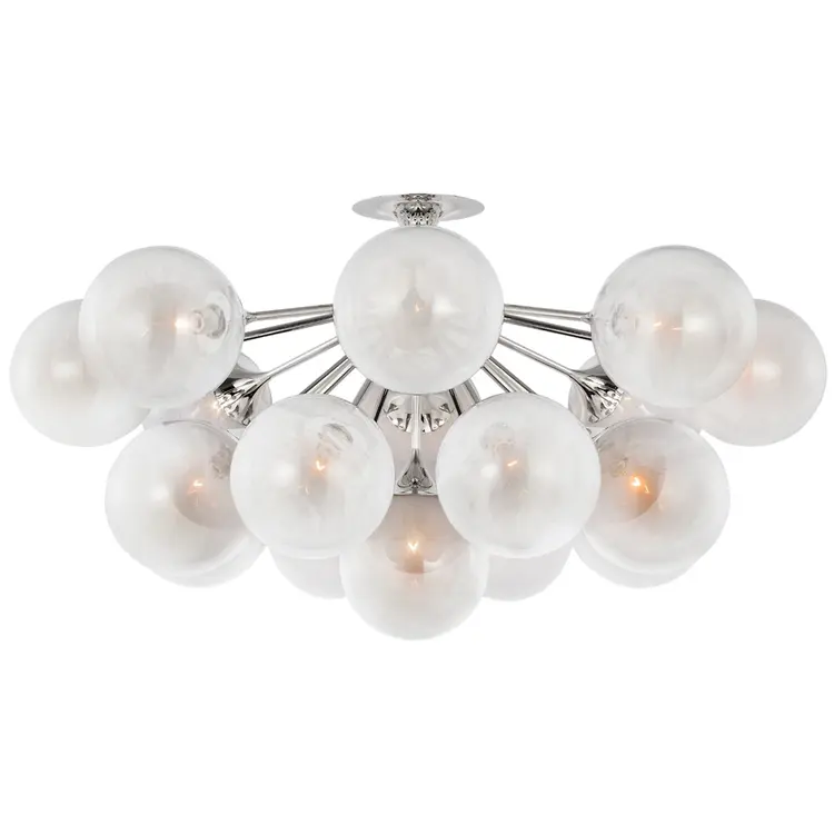 Cristol Flush Mount - single or triple or 43"