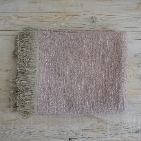 Nash Throw Blanket in Lavender