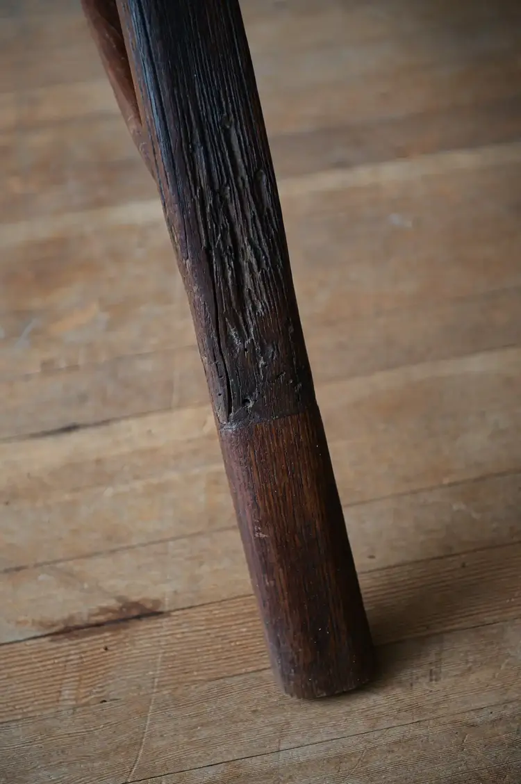 18th Century Welsh Cricket Table - Farmhouse Style