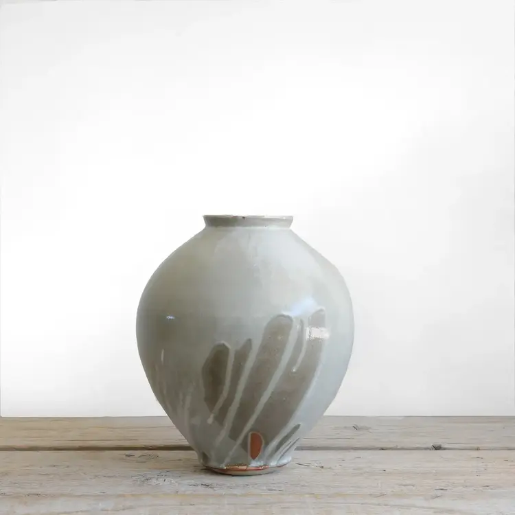 Large Round Moon Jar