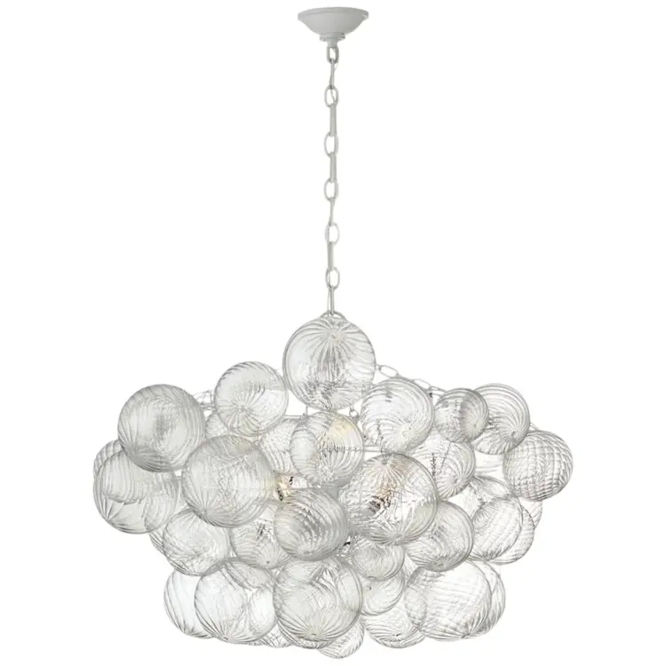 Talia Large Chandelier 24" 8 bulbs