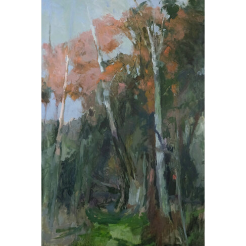 'Singing Trees' oil painting