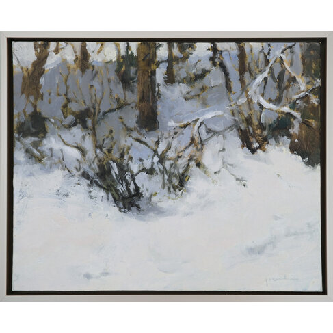 'Just A Little Snow' painting
