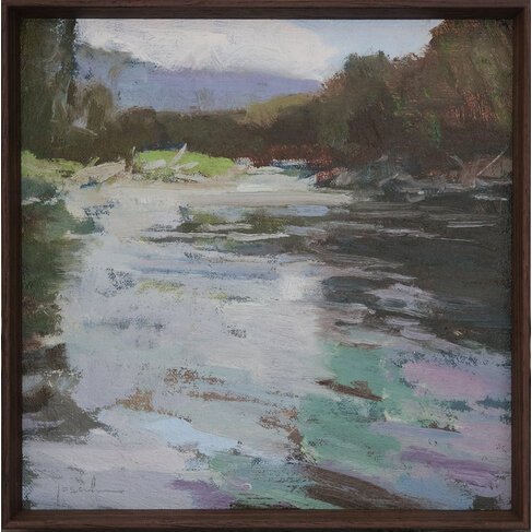 'River Float' painting