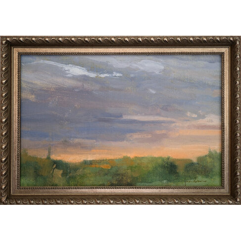 'Creamsicle Sky' painting