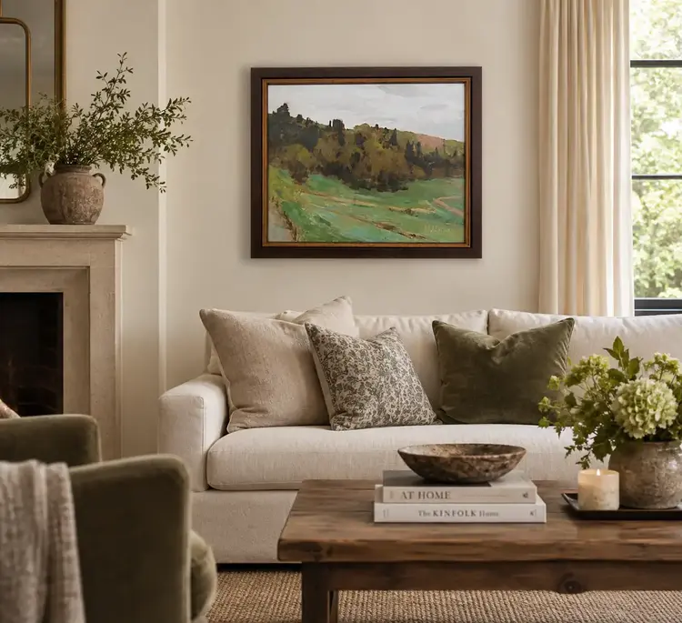 Green Valley Original Oil Painting | Maria Josenhans