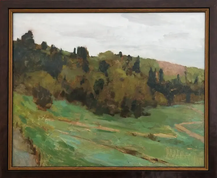 Green Valley Original Oil Painting | Maria Josenhans
