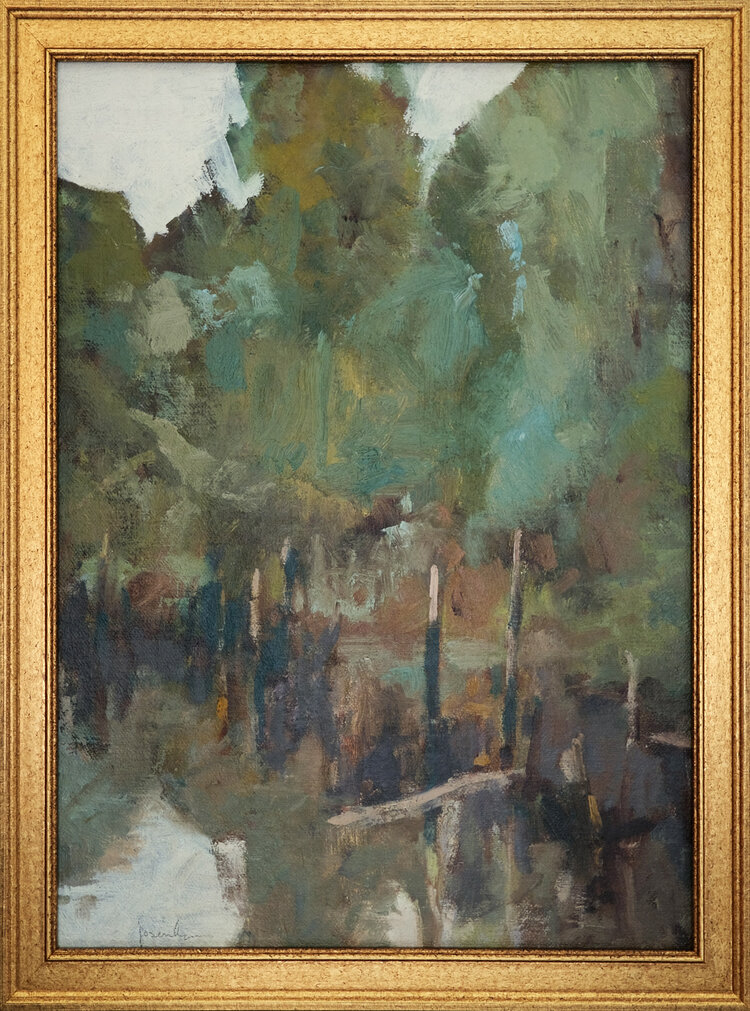'Summer’s Still Point' Original Oil Painting - Maria Josenhans