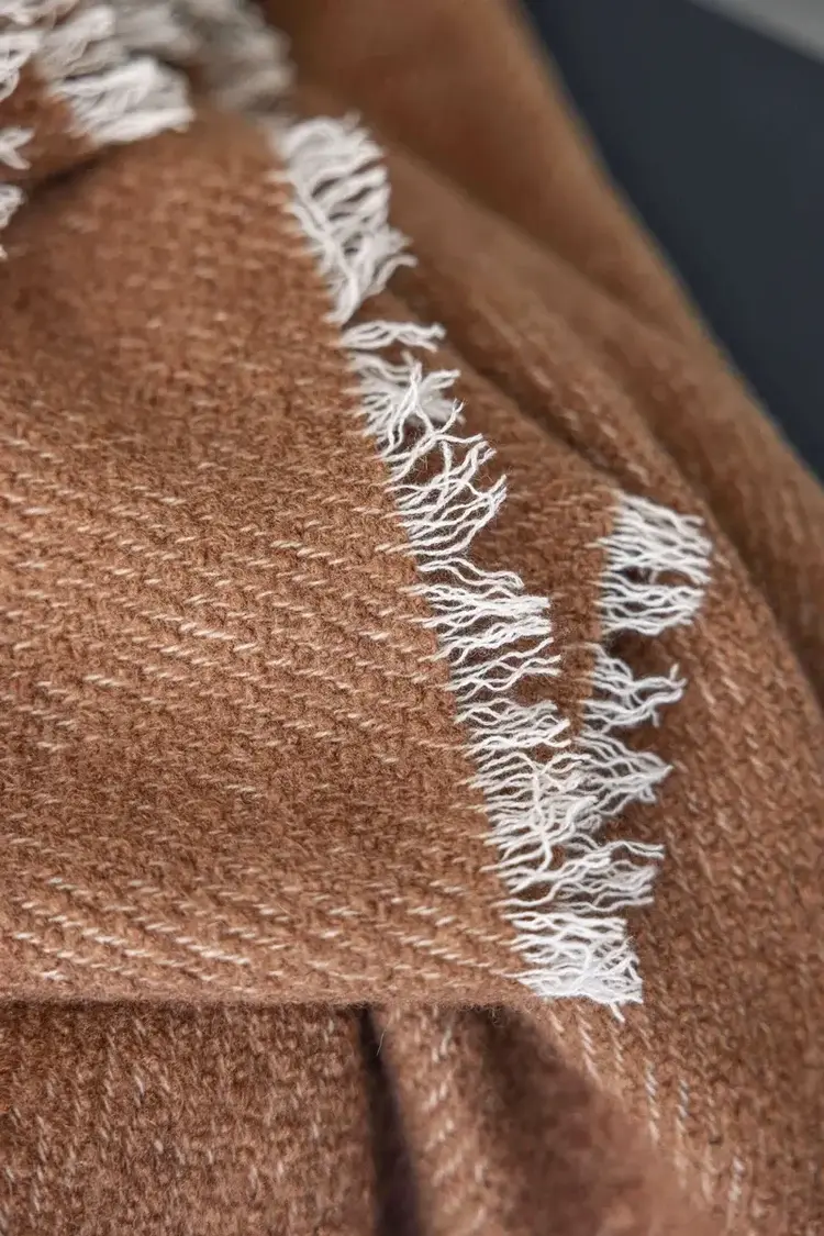Region Cashmere Silk Throw - Italian Luxury