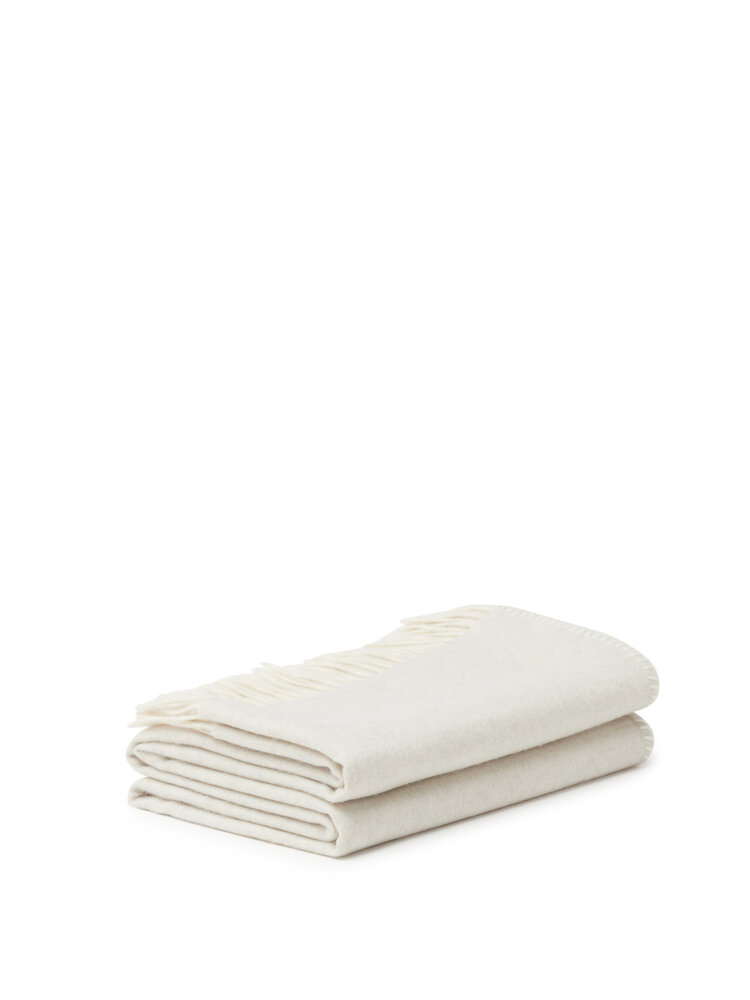 Melrose Two-Tone Cashmere Throw