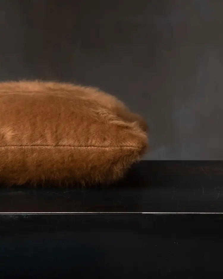 Woollyallen Cushion in Chestnut