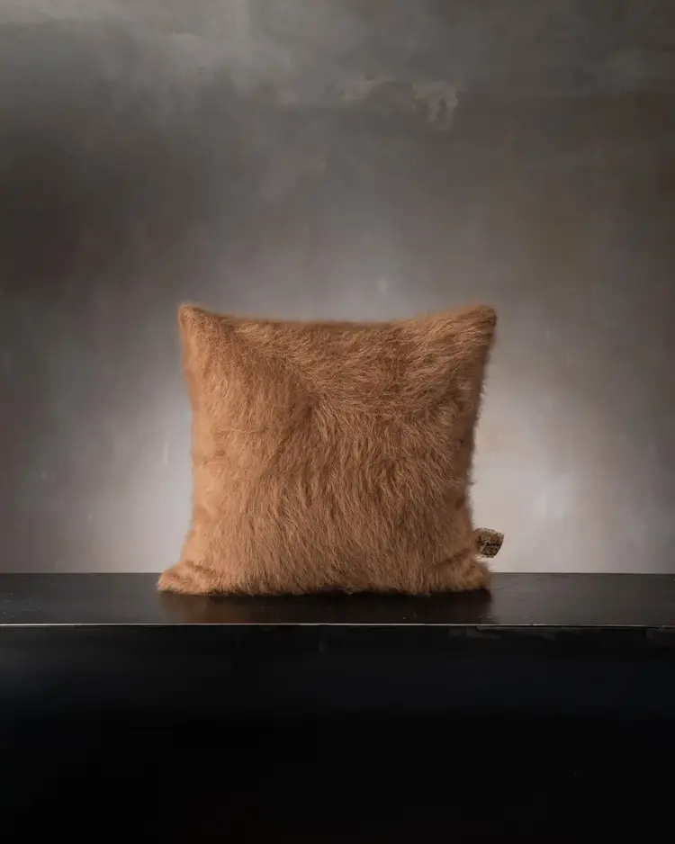Woollyallen Cushion in Chestnut