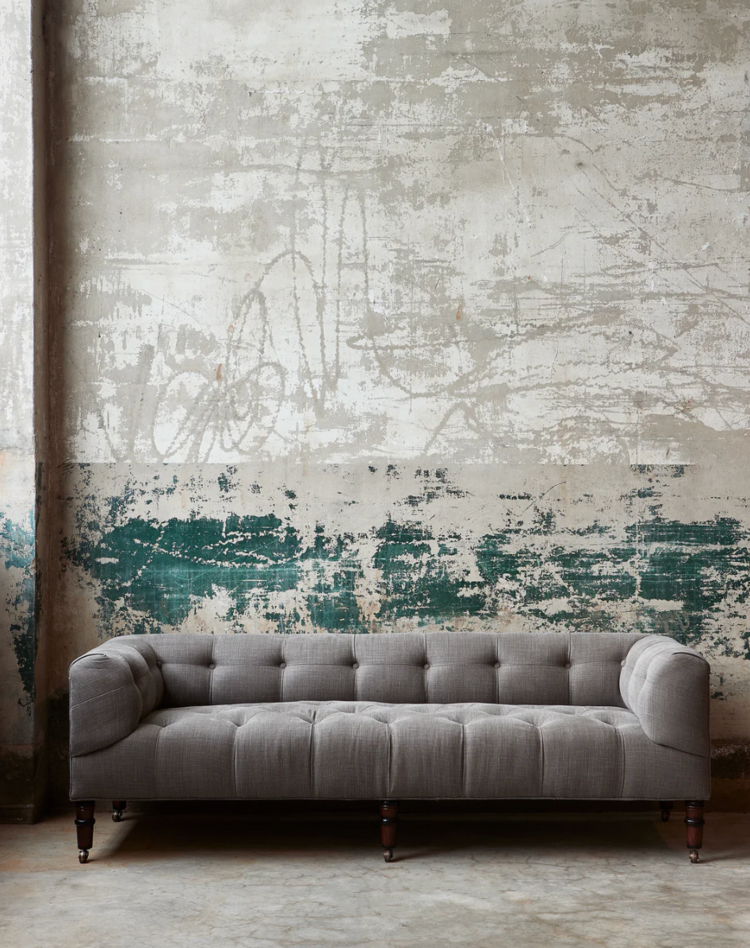 Upholstered Tufted Field Bench