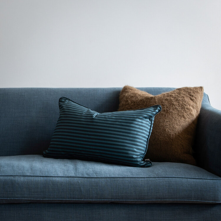Burnley Overdye Stripe Pillow