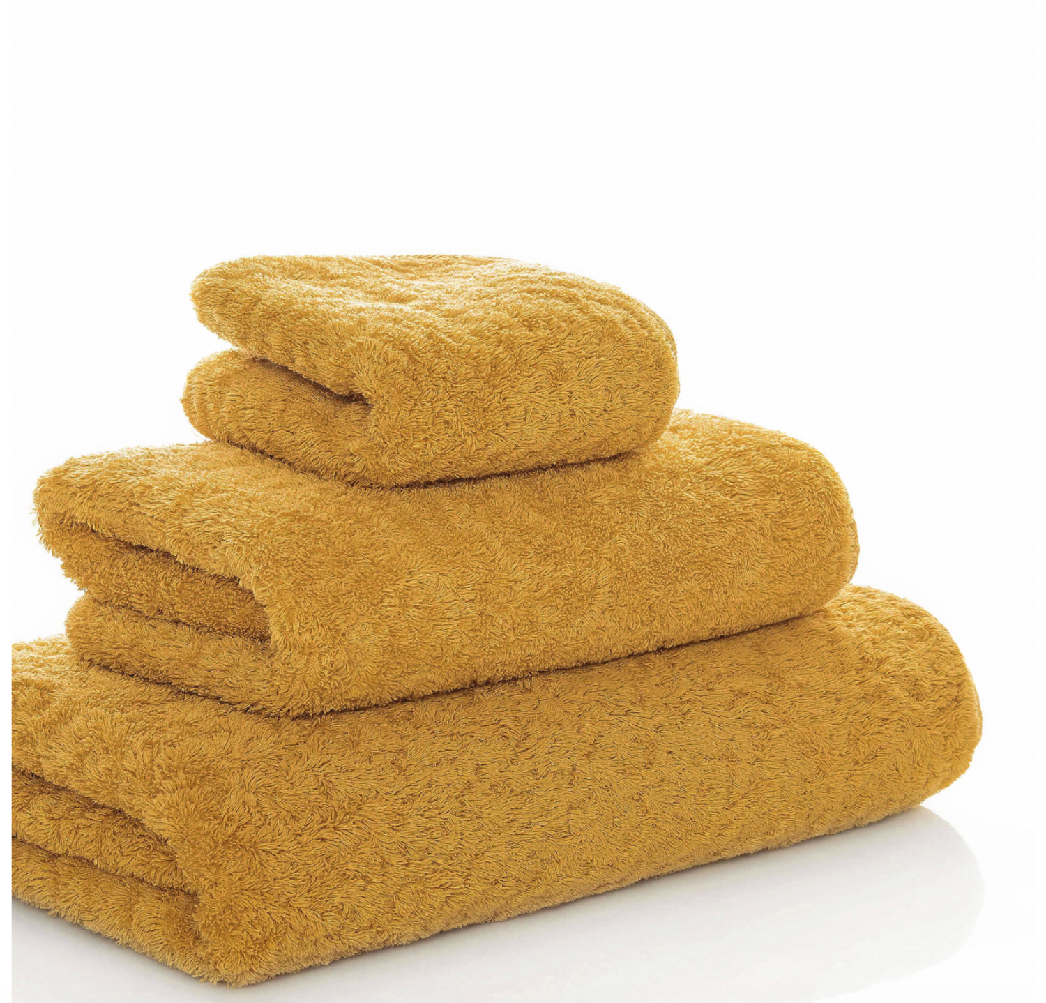 Soma Egyptian Cotton Towel in Ochre - Gild & Co.