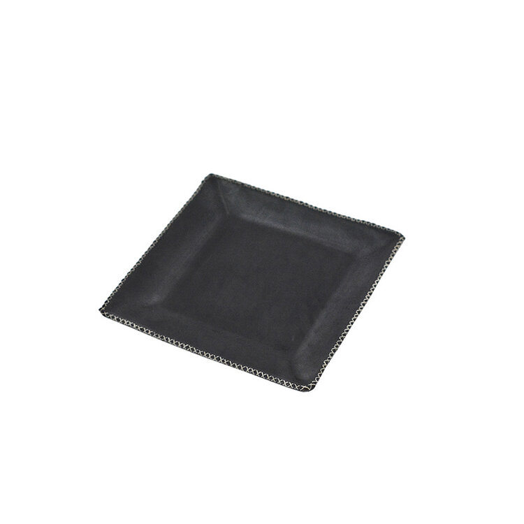 Square Leather Tray