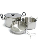 Chinook Chinook Plateau Stainless Steel Expedition Cookset