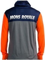 Mons Royale Mons Royale Yotei Power Hood Spice/Navy/Charcoal Men's Medium