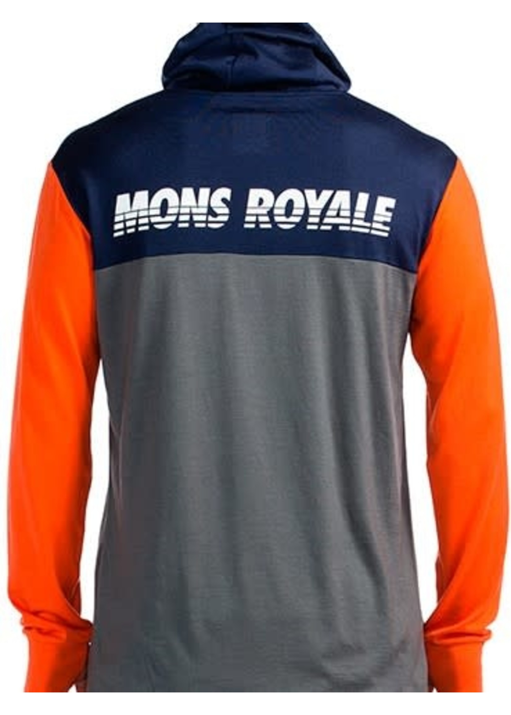 Mons Royale Mons Royale Yotei Power Hood Spice/Navy/Charcoal Men's Medium