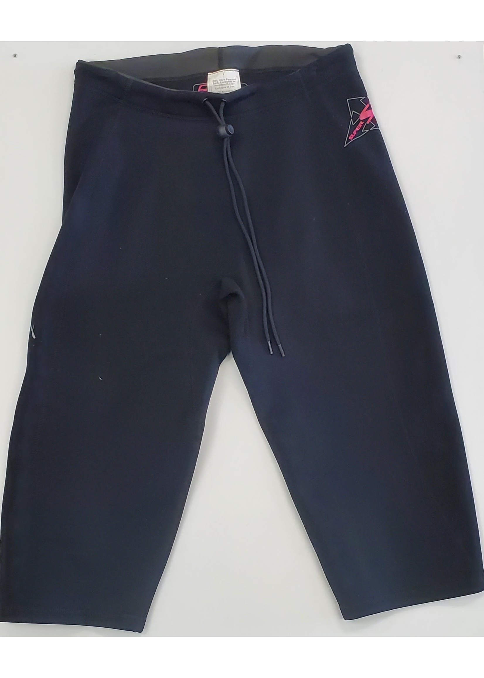 Level Six Level Six Soft Stretch Convection Neoprene Capri Black Women's Large