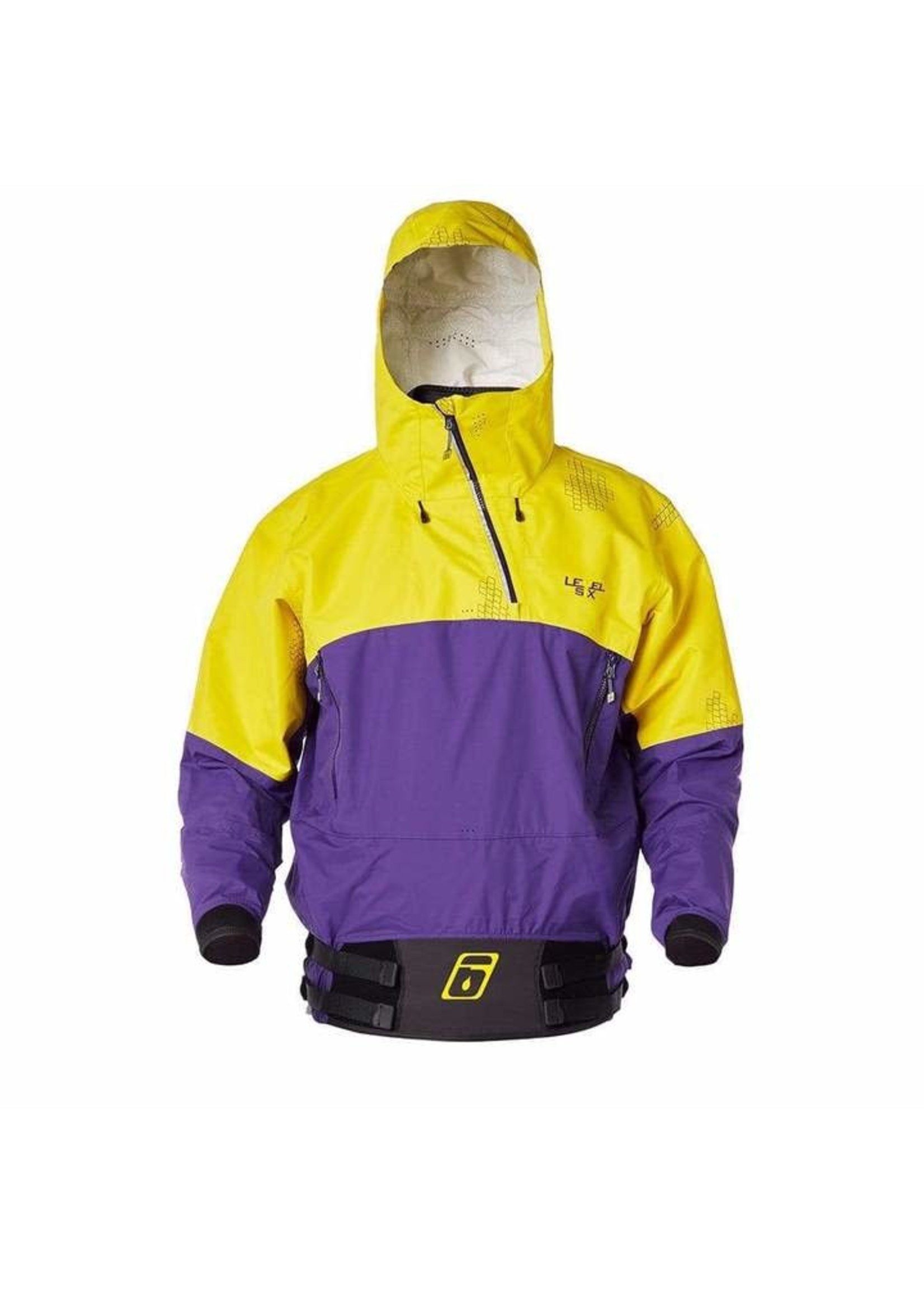 Level Six Level Six Juneau Long Sleeve Jacket with Hood Bright Yellow
