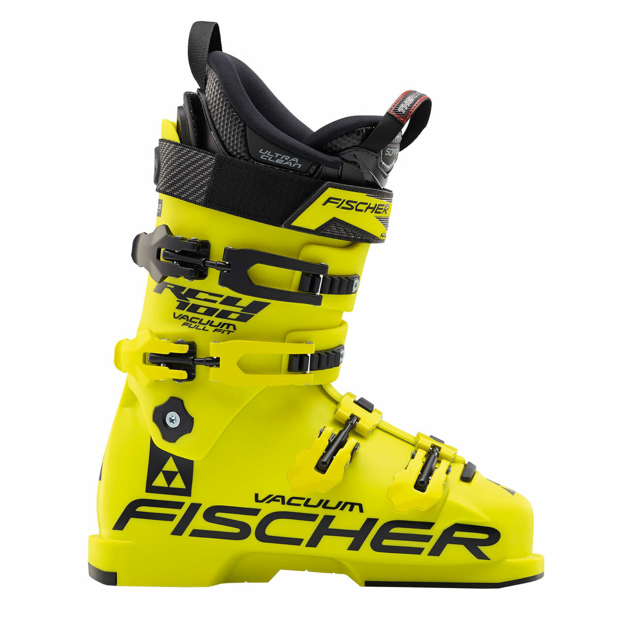 Fischer RC4 100 Vacuum Full Fit Yellow Yellow 24.5 Ski Boots Pure Outdoors