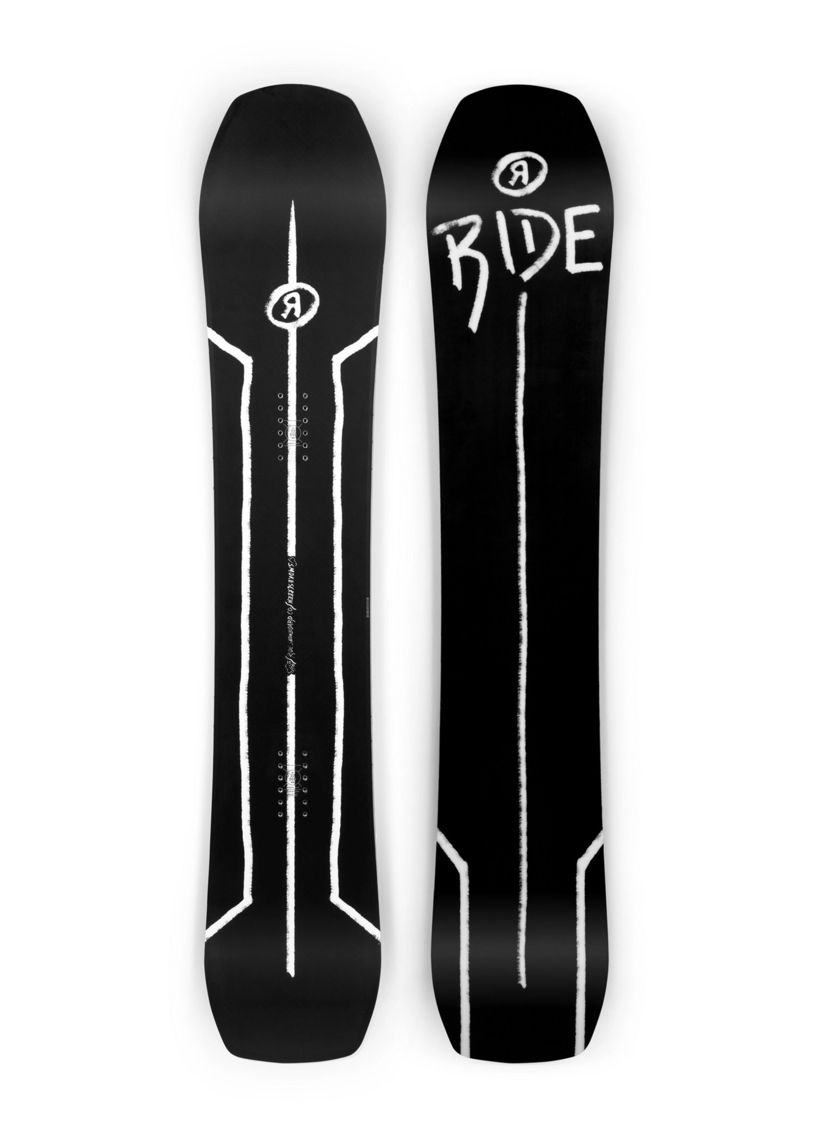Ride Ride Men`s Snowboard Smokescreen