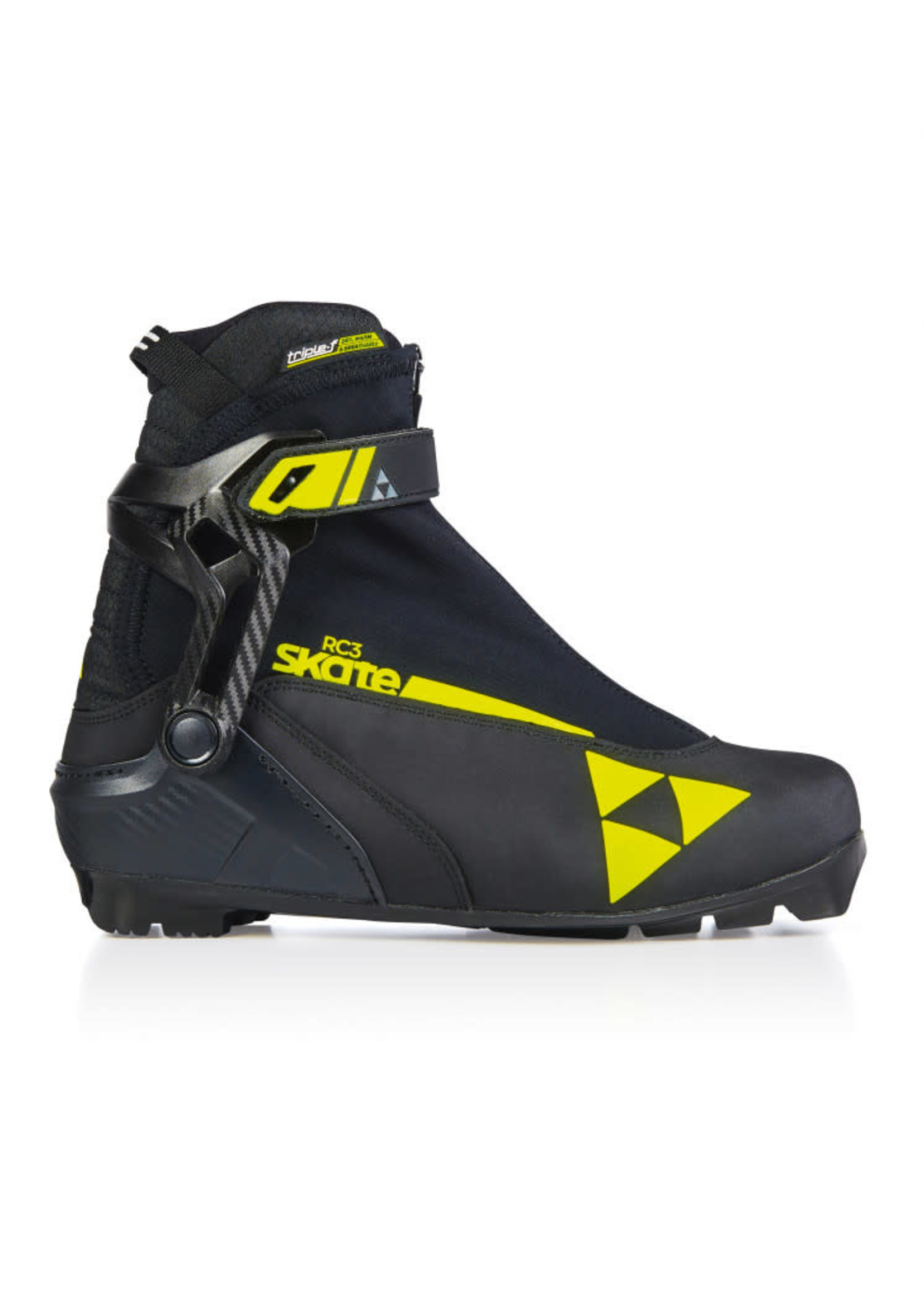 Fischer Fischer Cross Country Ski Boots RC 3 Skate Black/Yellow