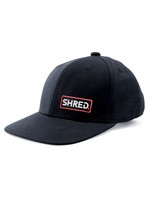 Shred Shred Flatbrim Cap Black