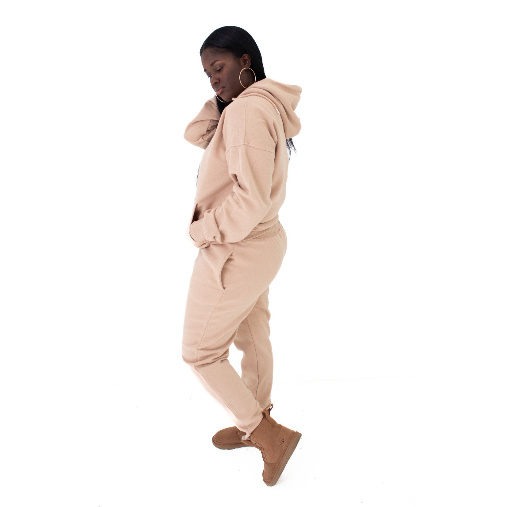 Stylewise Direct Oversized Hoodie Jogger Fleeced Co-ord