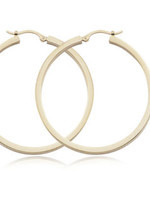 Carla 14k Yellow Gold Large Hoops 40mm