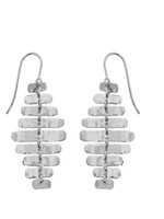 Sterling Silver Oval Drop earrings