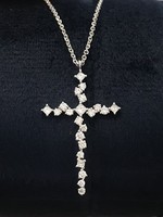 Shula NY 14kW .60ctw Diamond Cross